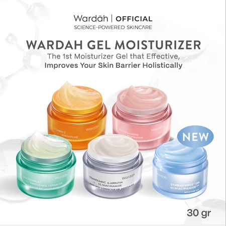 Paragon Technology and Innovation Wardah Tranexamic α-Arbutin + 5% Niacinamide Dark Spot Corrector Gel Moisturizer  