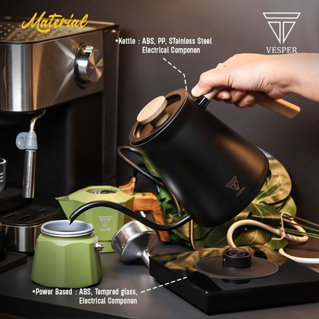 Vesper  Vesper Gooseneck Kettle Electric Temperrature Control  VS-877