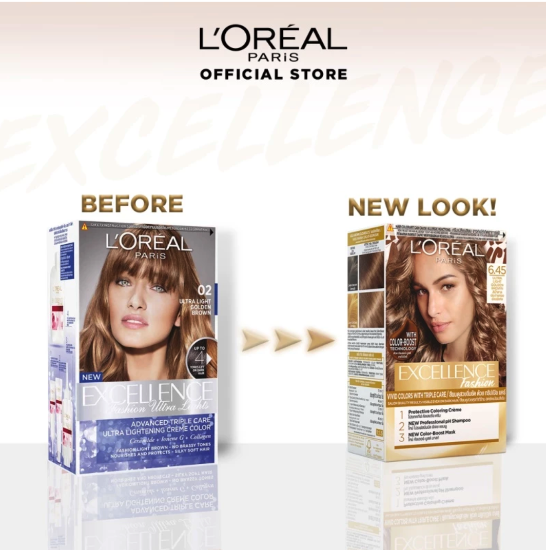 L’Oréal L’Oréal Paris Excellence Fashion 6.45 Ultra Light Golden Brown