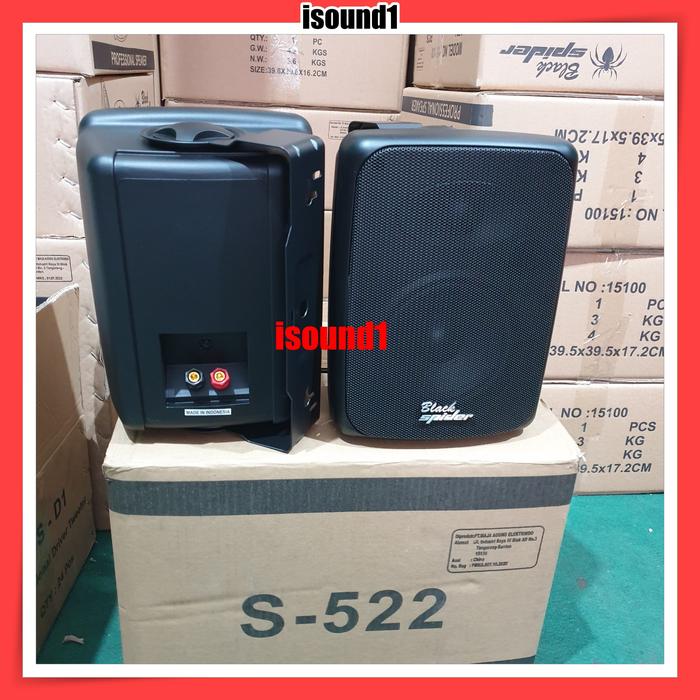  BlackSpider Speaker Pasif S-522