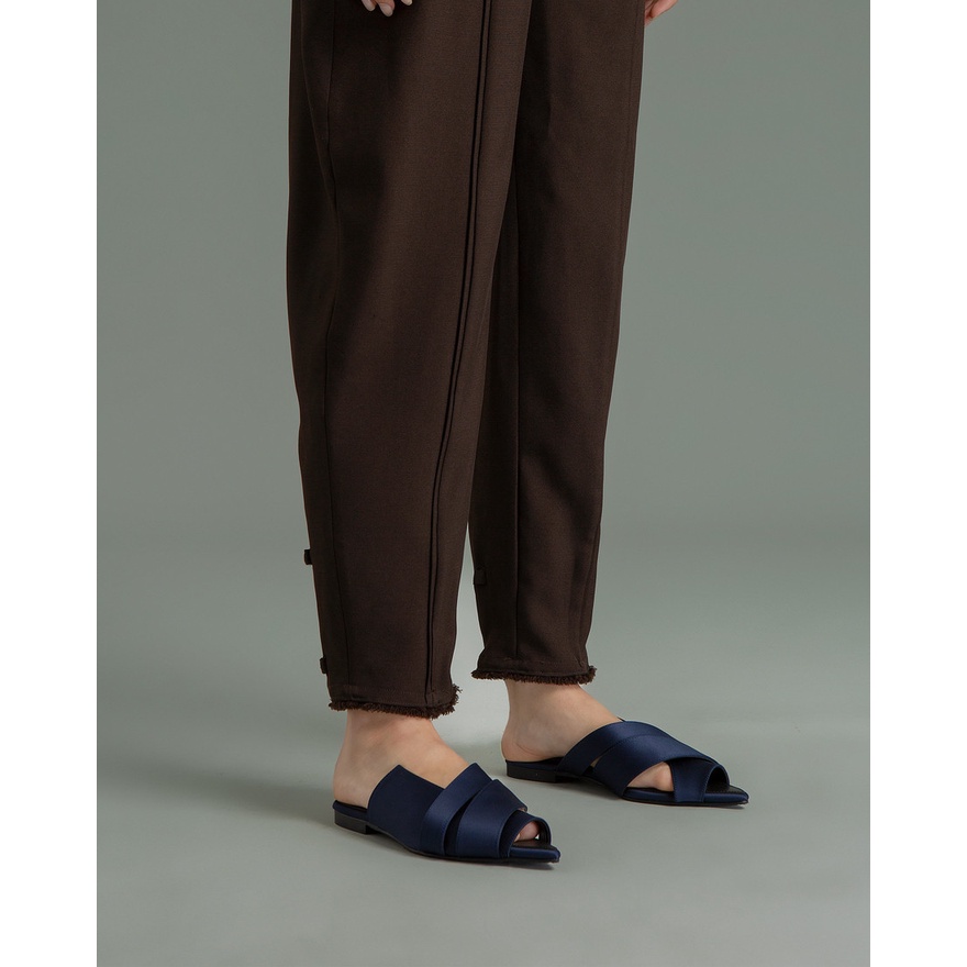 Mader Mader Open Toe Mules Satin