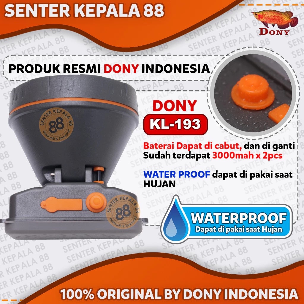 Dony Senter Kepala KL-193