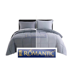 Romantic Two Tone Bedcover Sprei Set 180x200