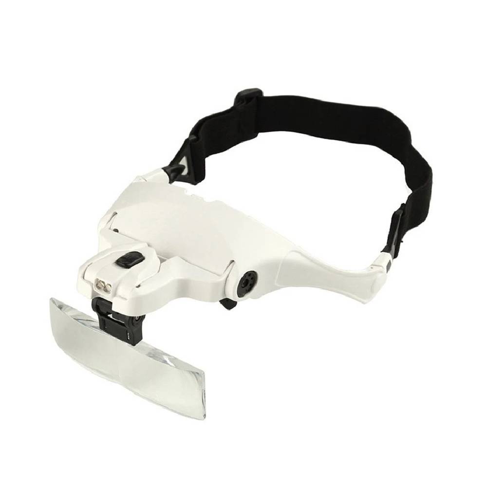 Kacamata Pembesar 5 Lensa Magnifier dengan 2 LED