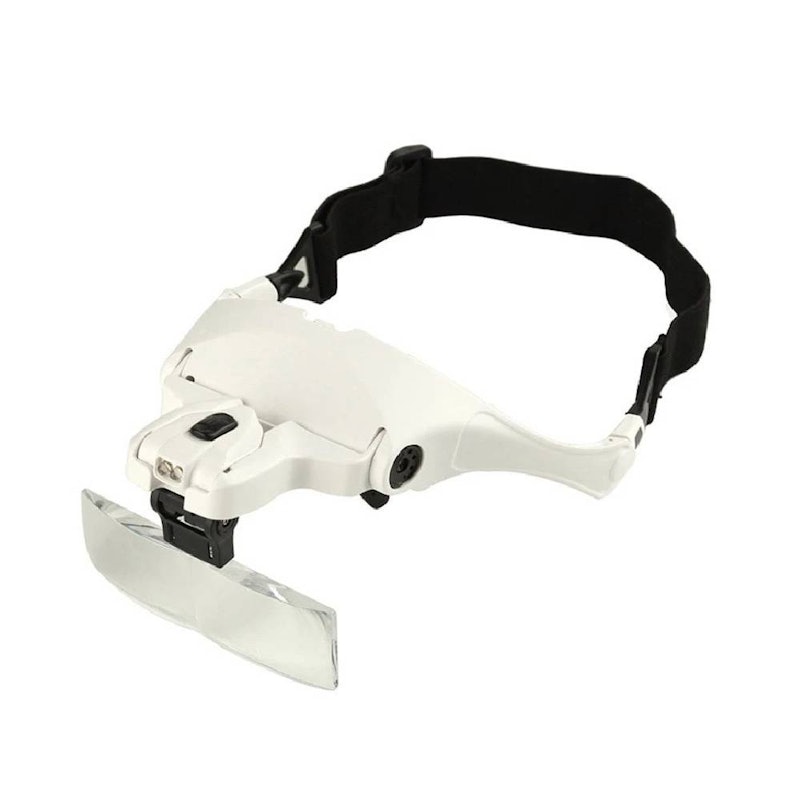 Kacamata Pembesar 5 Lensa Magnifier dengan 2 LED 1
