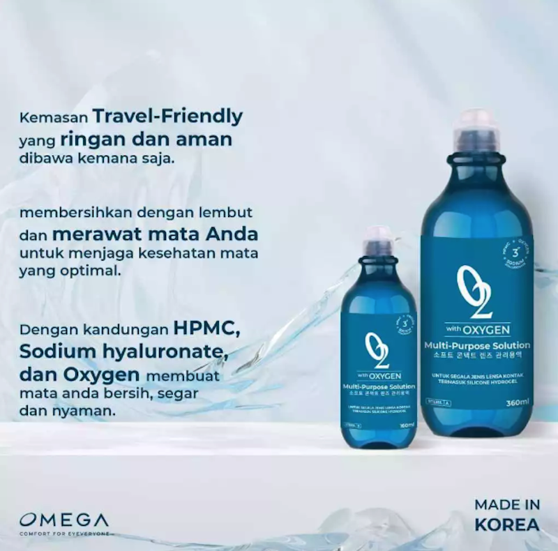O2 with Oxygen Multi-Purpose Solution 2