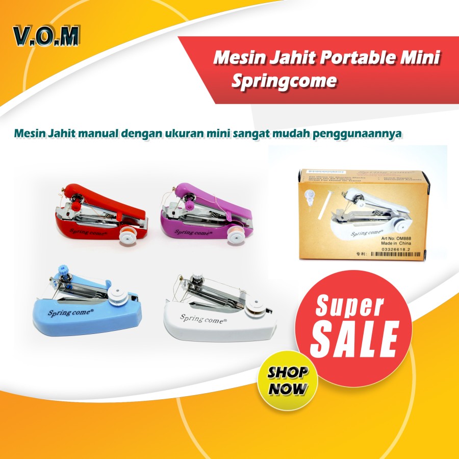 Spring Come Mesin Jahit Mini Portable 5