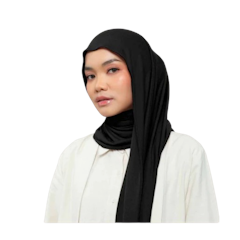 DAUKY Hijab Instan Pashmina Jersey