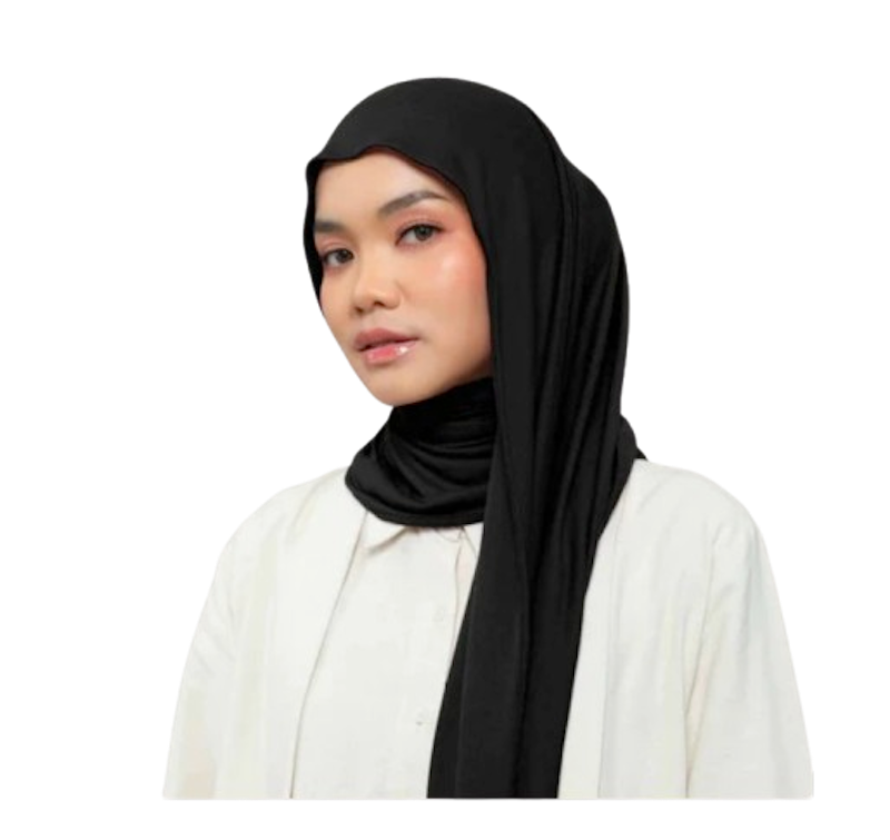 DAUKY Hijab Instan Pashmina Jersey 1
