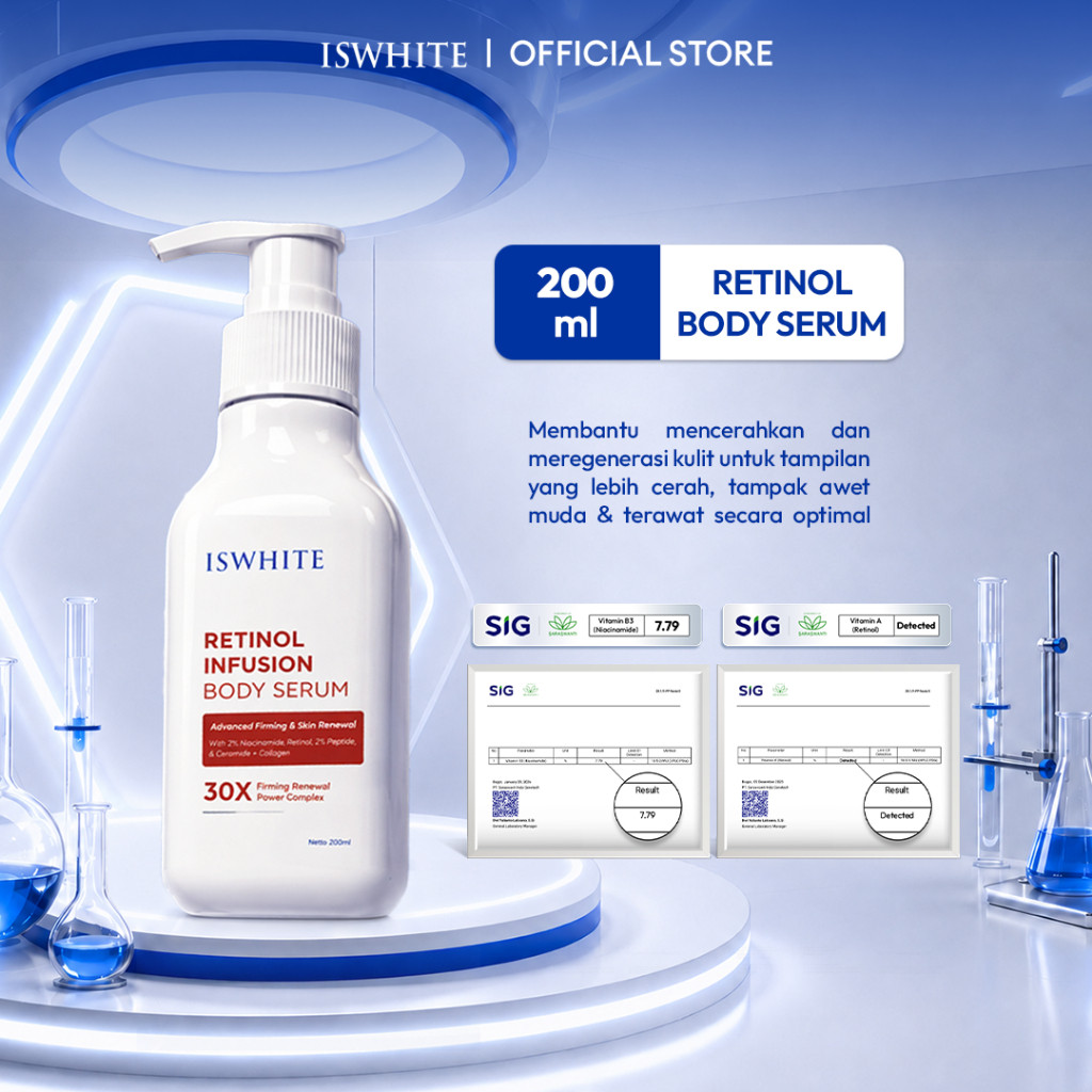 ISWHITE Retinol Infusion Body Serum  2