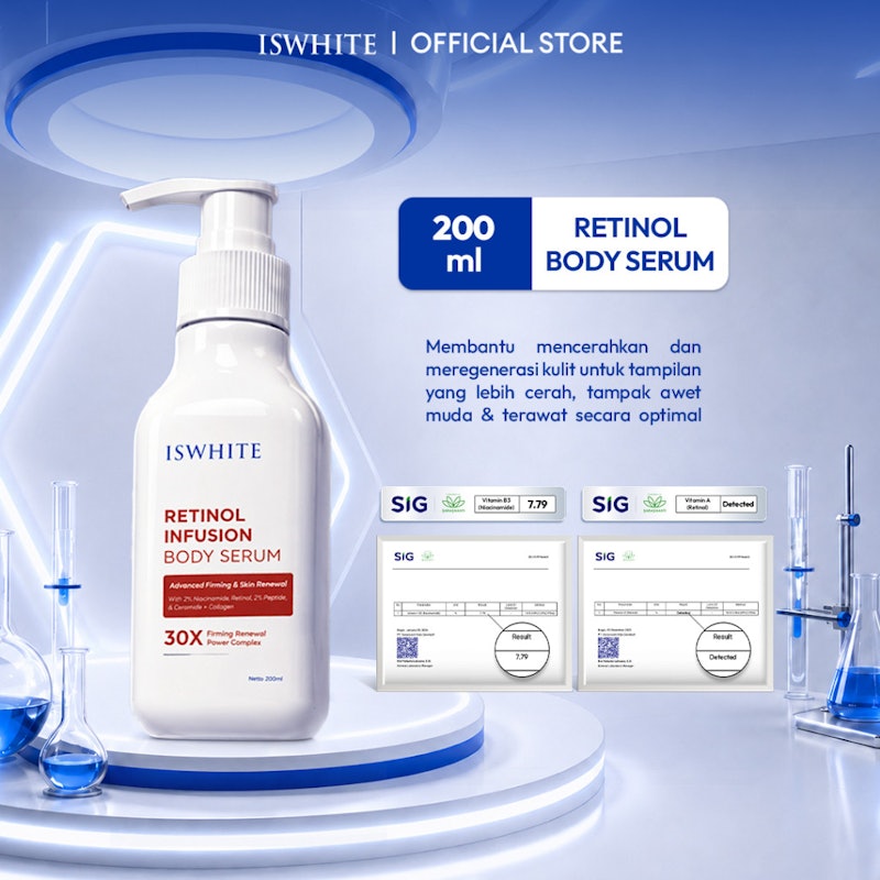 ISWHITE Retinol Infusion Body Serum 2