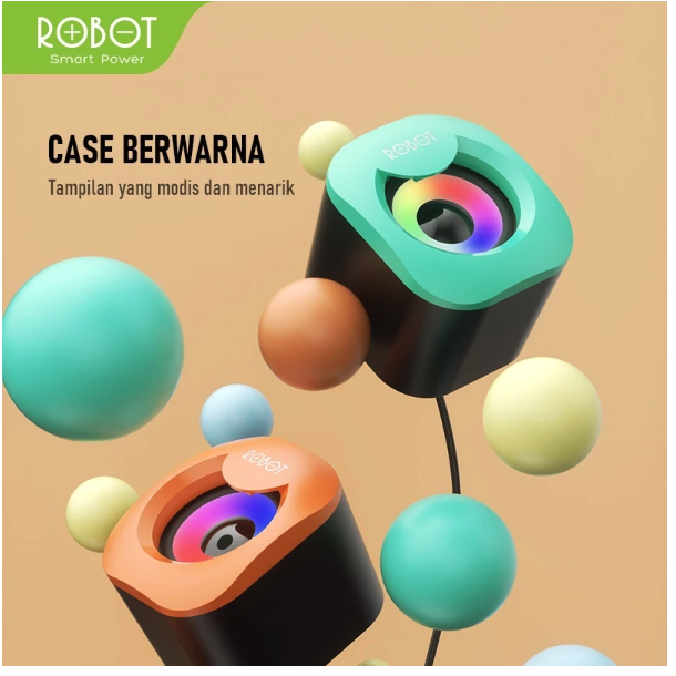 Wook Global Technology Robot Computer Speaker RS180