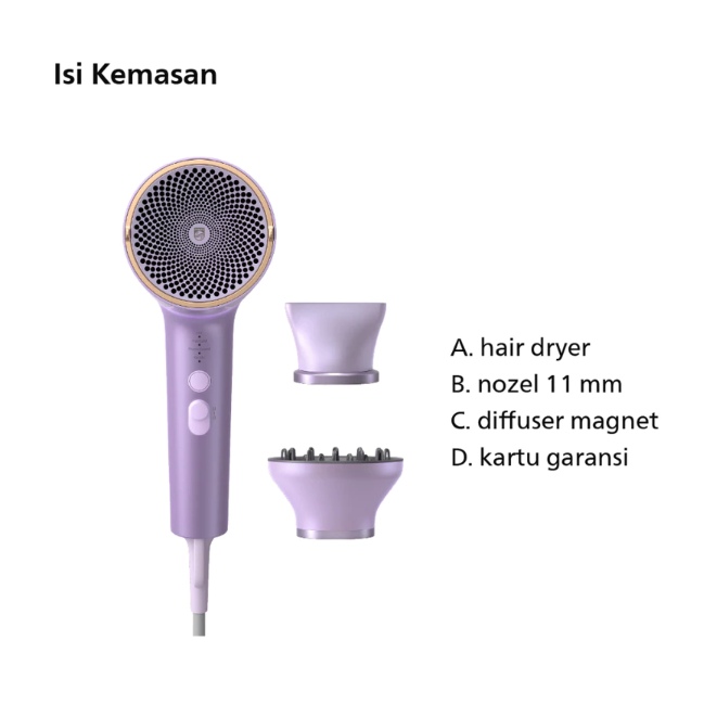 Philips Electronics Philips Hair Dryer 7000  BHD720/10