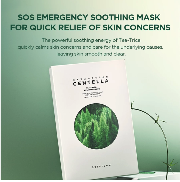 SKIN1004 SKIN1004 Madagascar Centella Tea-Trica Relaxing Mask 5ea