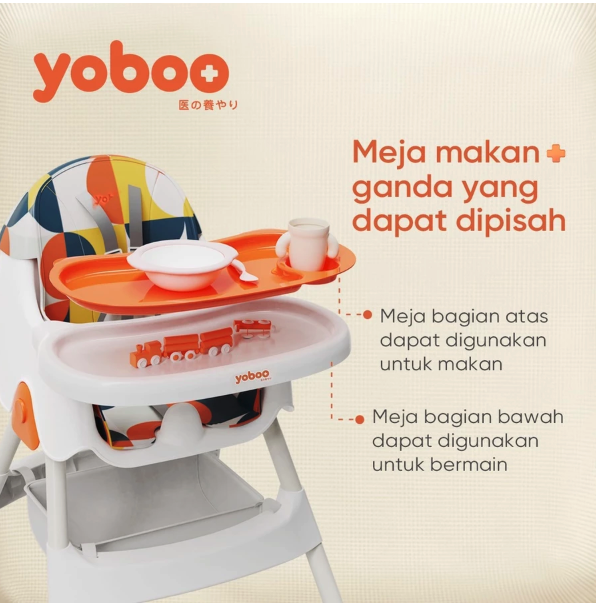  yoboo Adjustable Baby High Chair Portable YB-0073-1 