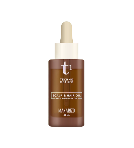 MAKARIZO T1 Techno Nature Scalp & Hair Oil with Rosemary Oil