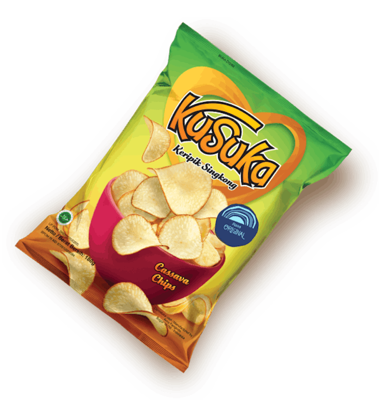 Kusuka Keripik Singkong Original 1
