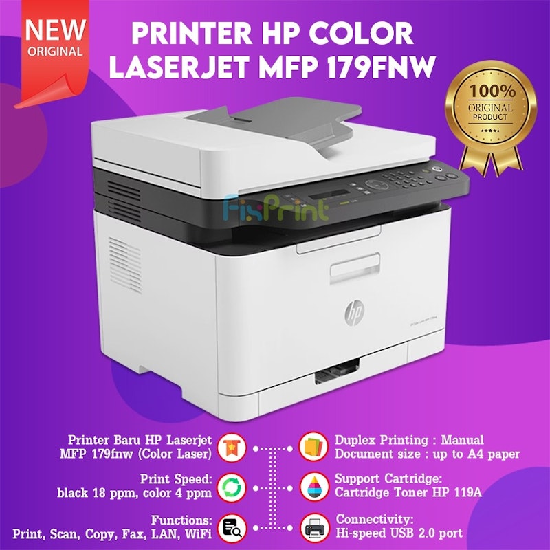 Color Laser Multi function Printer 3