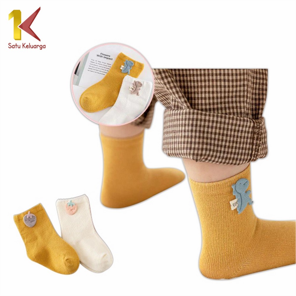 Satu Keluarga Kaos Kaki Anak Cotton 3IN1 P88