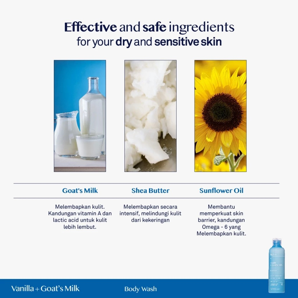 REI Skin REI Skin Vanilla + Goat's Milk Body Wash 