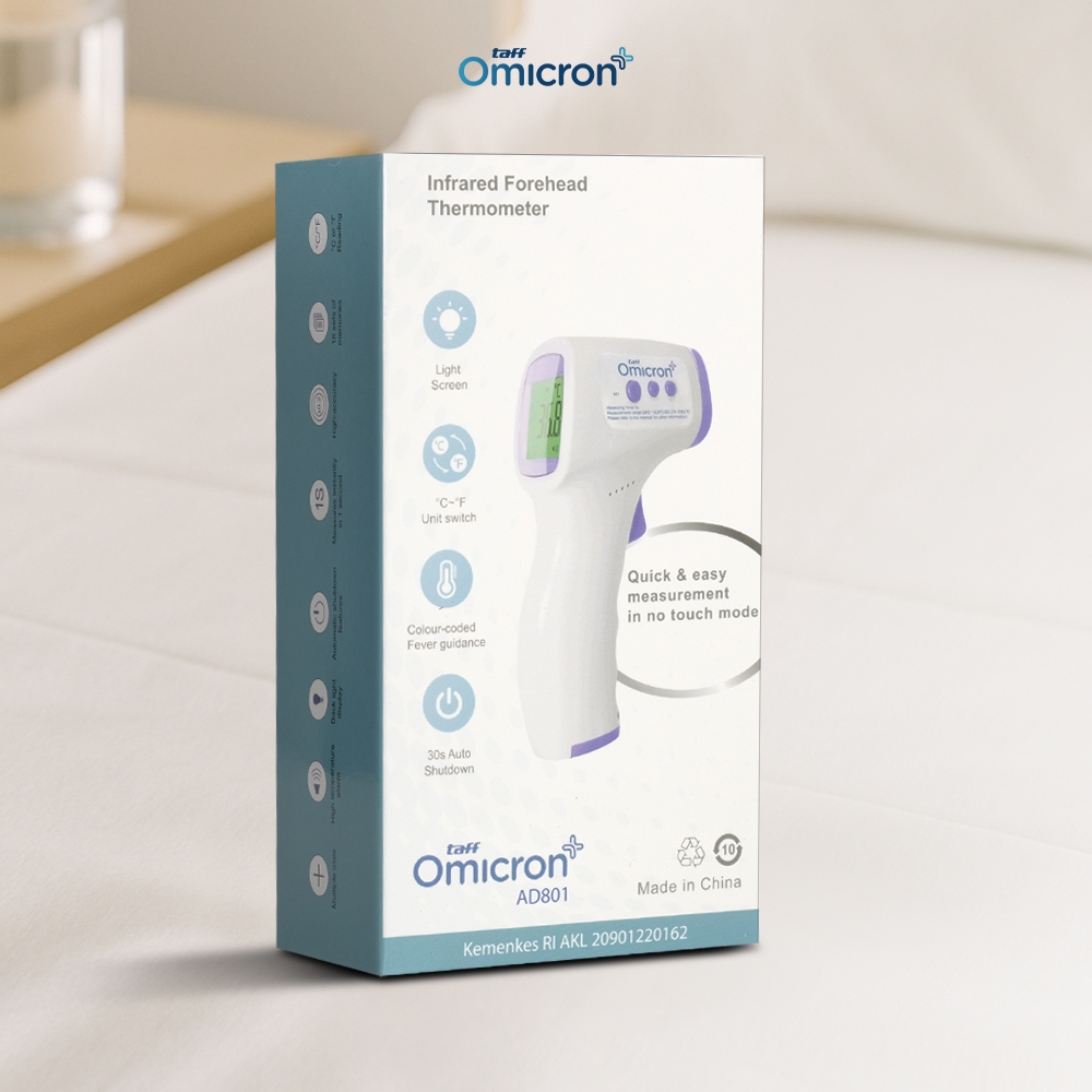 TaffOmicron TaffOmicron Infrared Forehead Thermometer AD801