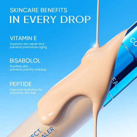 SKINTIFIC Cover Perfect Serum Concealer 03 Petal