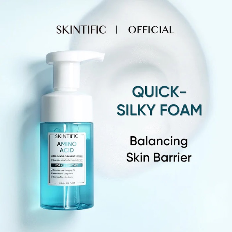 Amino Acid Gentle Cleansing Mousse Face Cleanser 2