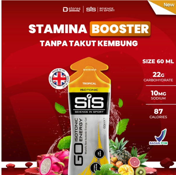 SIS Go Isotonic Energy Gels 5
