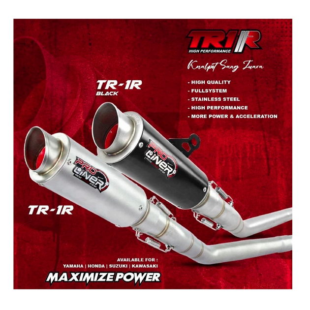 Proliner Exhaust ProLiner Knalpot TR-1R