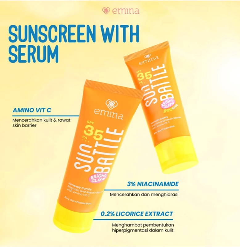 Sun Battle Bright Glow SPF 35 PA+++ 4