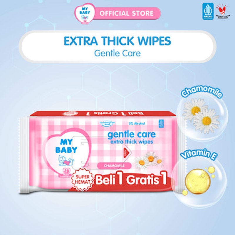 Gentle Care Extra Thick Wipes 2
