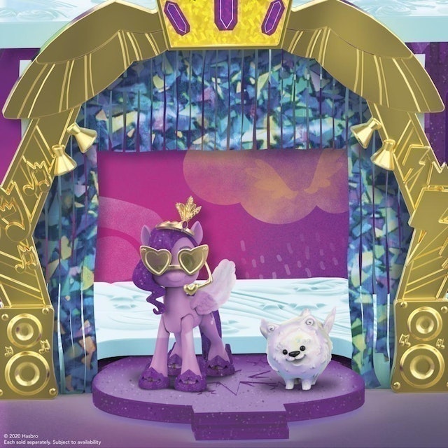 Hasbro My Little Pony: A New Generation Movie Royal Racing Ziplines F2156