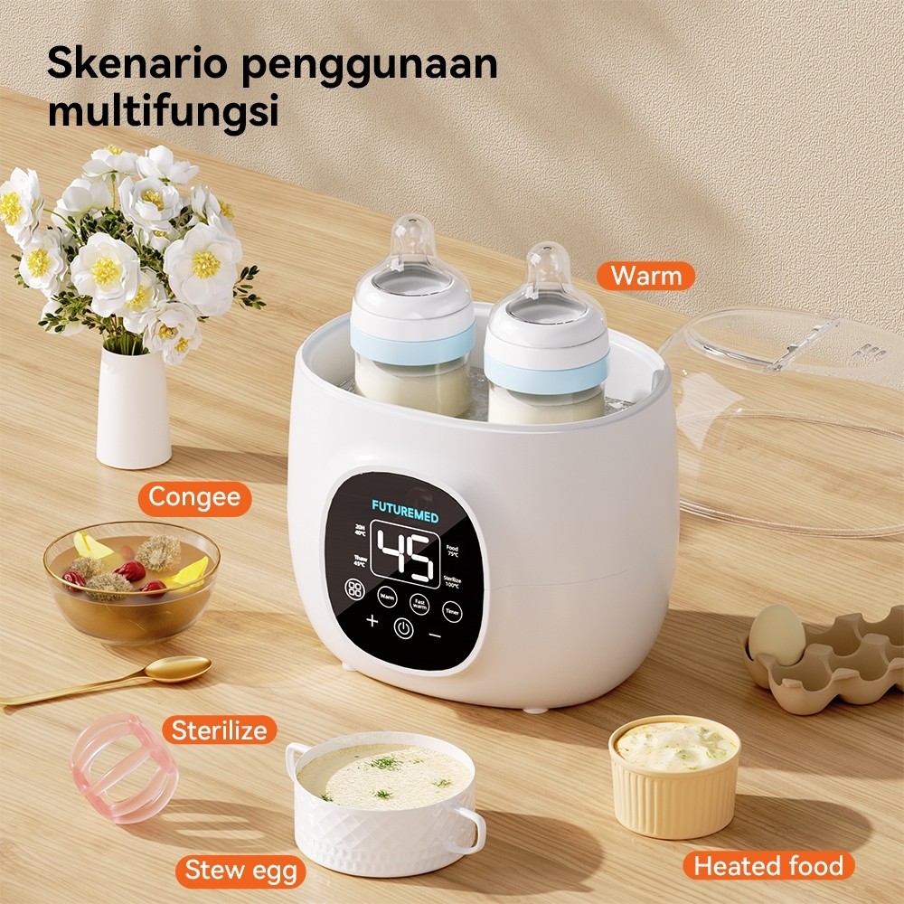 FUTUREMED Smart Double Milk Warmer  4