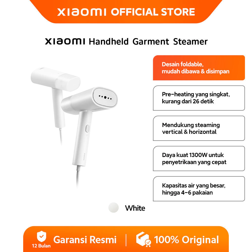 Xiaomi Communication Technology Xiaomi Handheld Garment Steamer