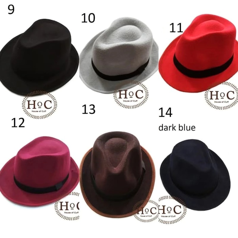House of Cuff Fedora Hat Laken 4