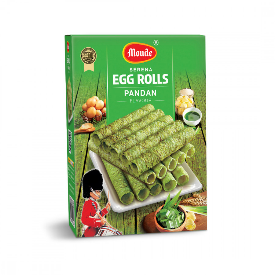 Monde Mahkota Biskuit Monde Serena Egg Roll