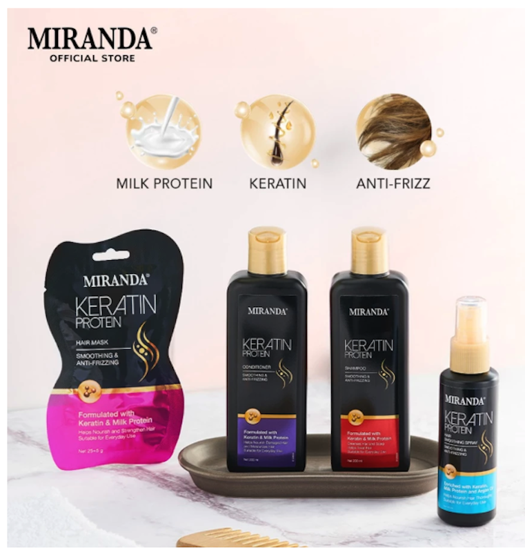 Miranda Keratin Protein Hair Shampoo 4
