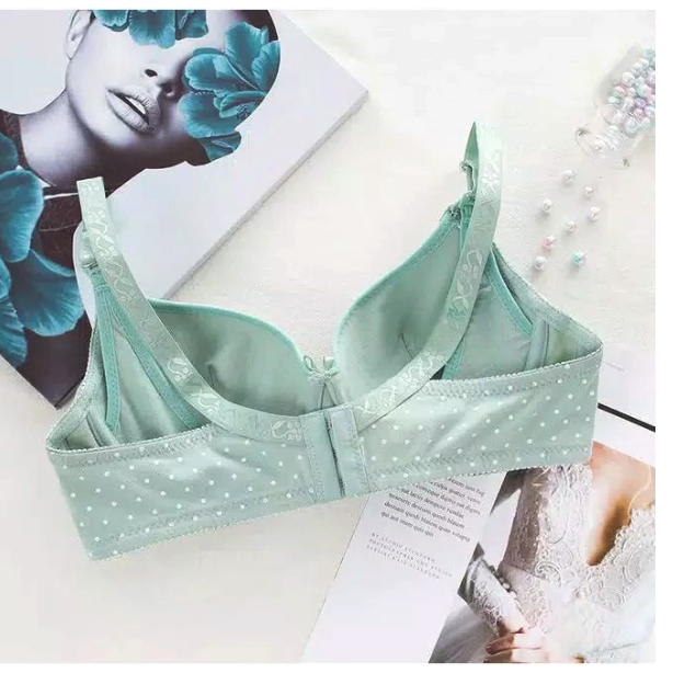  Eve Maternity Full Cup Wired Polkadot Nursing Bra BH163