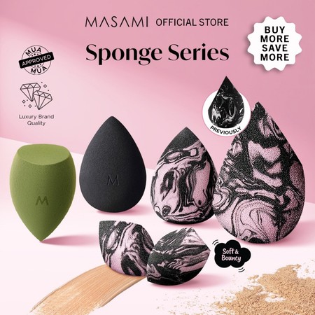 Masami Shouko Masami Blending Sponge Latex Free Blossom L (Marble)