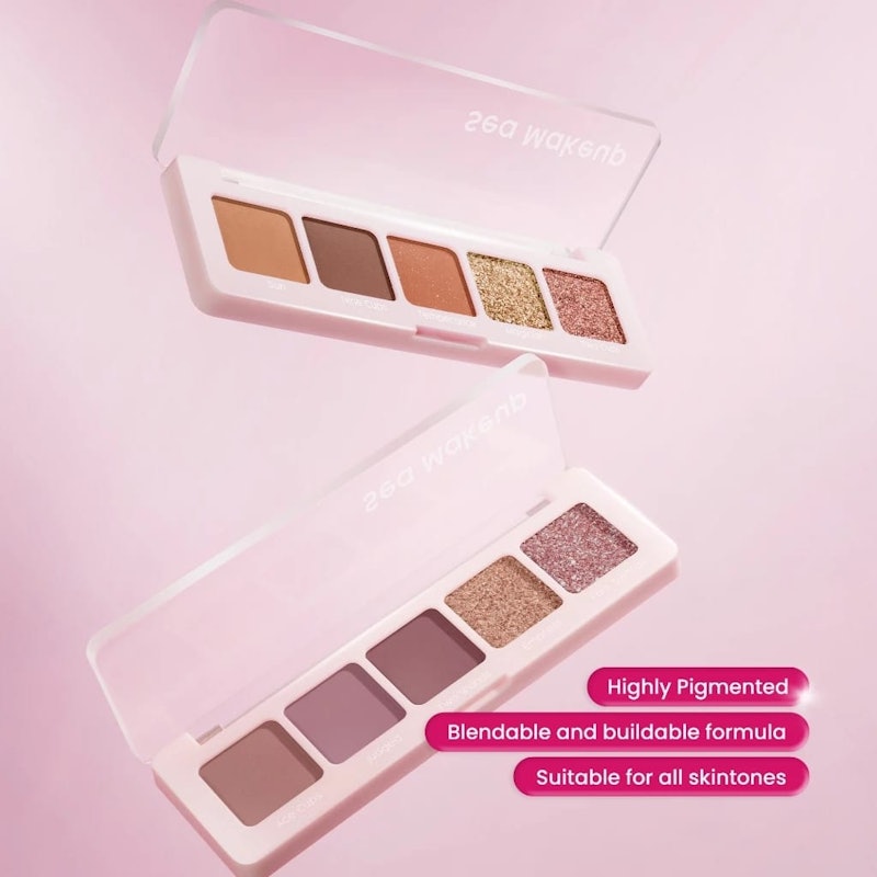 Sea Makeup Day to Glam Eyeshadow Palette Awakening 3