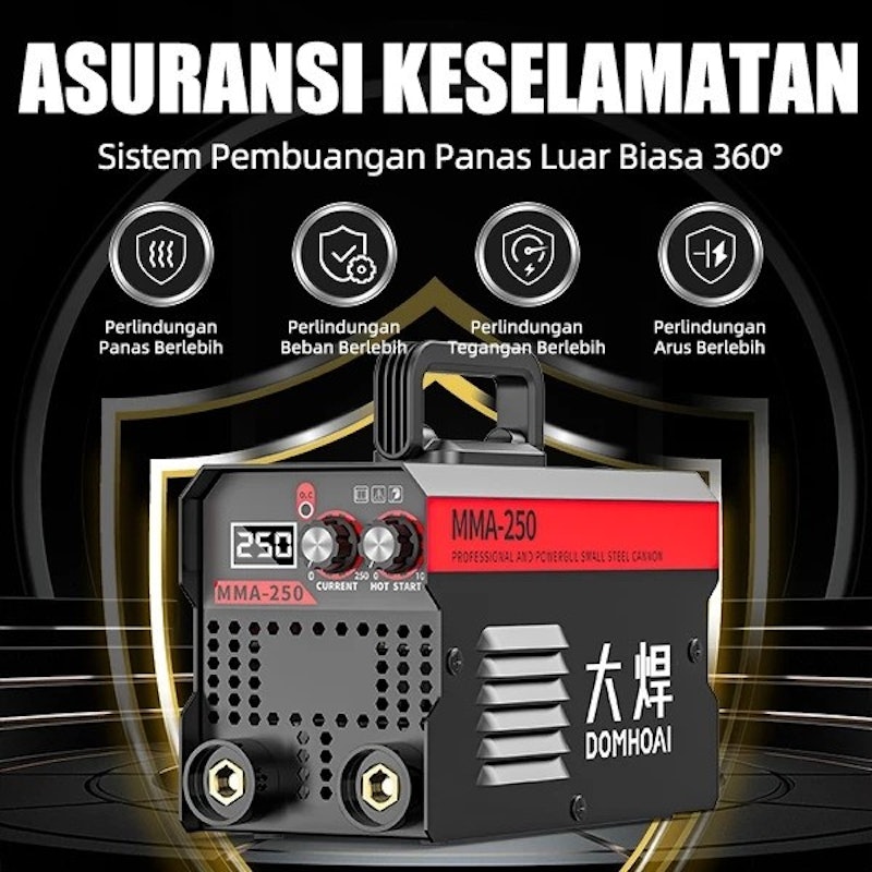 DOMHOAI Mesin Las 450 Watt Inverter 5