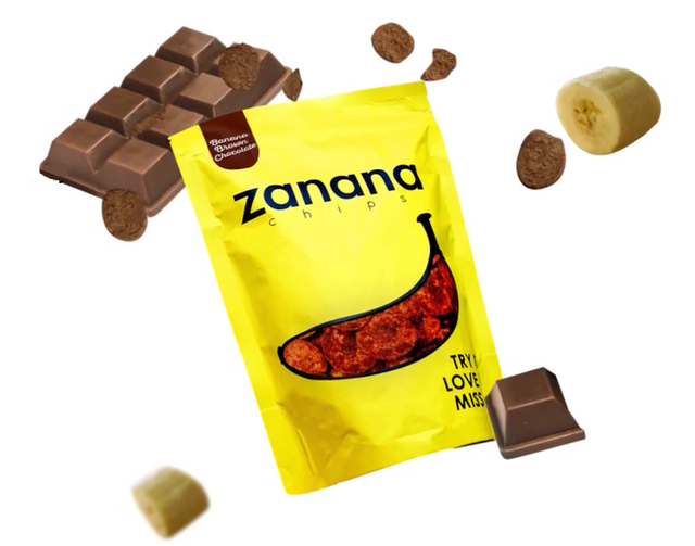 Keripik Pisang Brown Chocolate