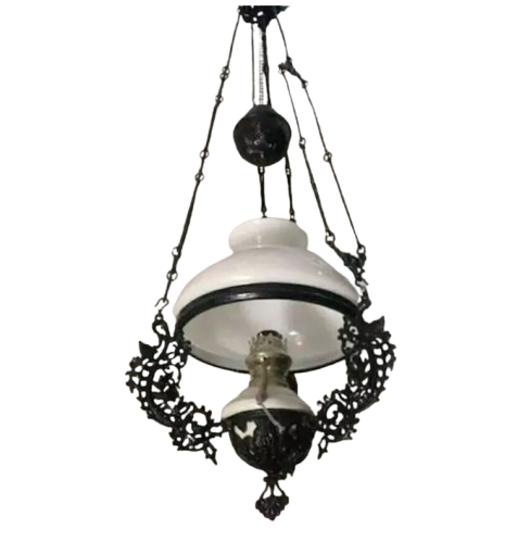 Lampu Gantung Antik Katrol 