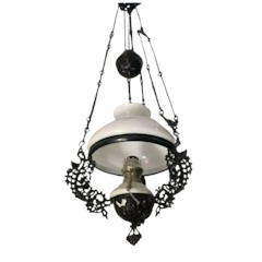 Lampu Gantung Antik Katrol