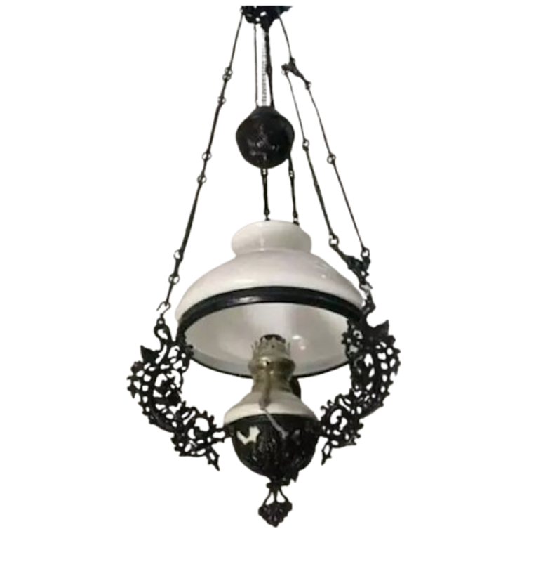 Lampu Gantung Antik Katrol 1