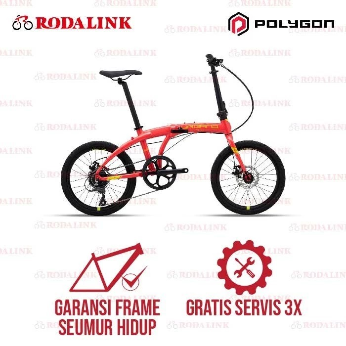 Insera Sena Polygon Sepeda Lipat Urbano 3