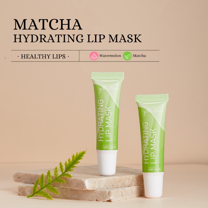 Gietin Hydrating Lip Mask Matcha 2