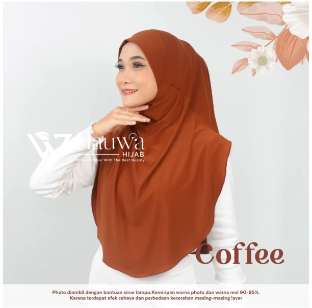  HAUWA Hijab Instan Bergo Maira Sporty