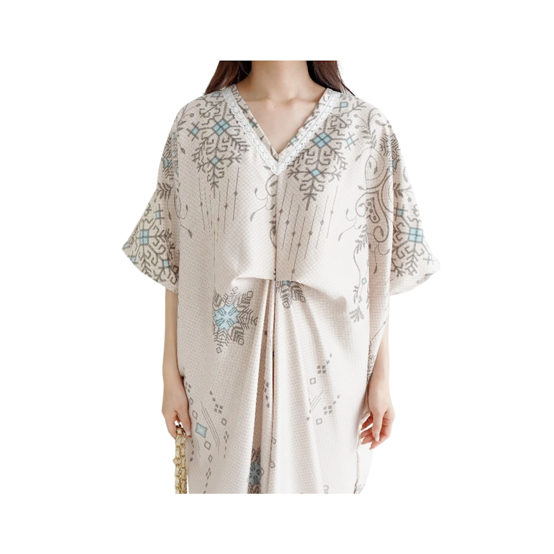 C2W Clothtowear Kaftan Gamis Batik Wanita 723-CBP