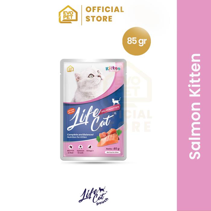 Life Cat Pouch Makanan Kucing Basah 85 gr 2